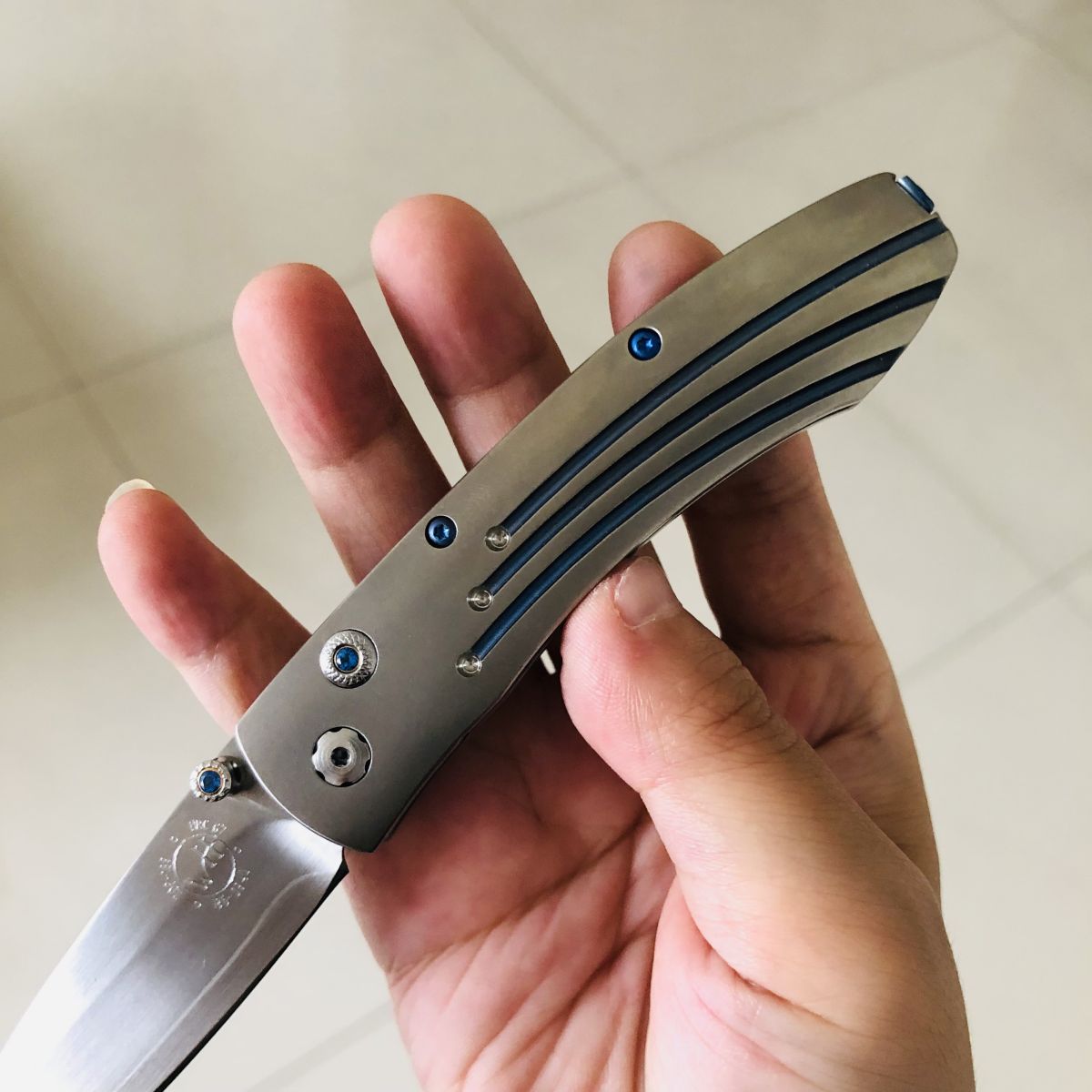 【售完】William Henry Titan Zdp-189钢 钛柄 B05 银色 2860