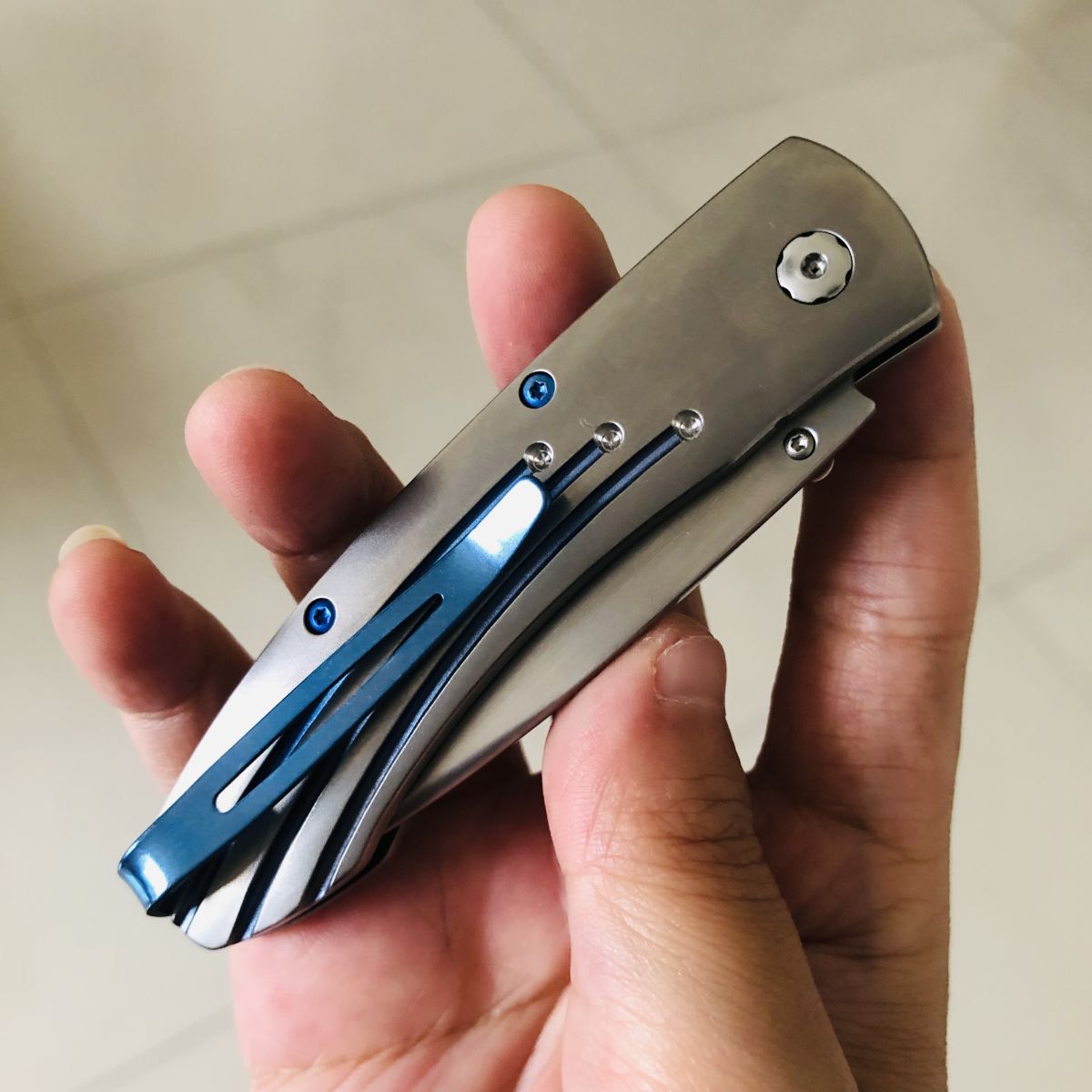 【售完】William Henry Titan Zdp-189钢 钛柄 B05 银色 2860