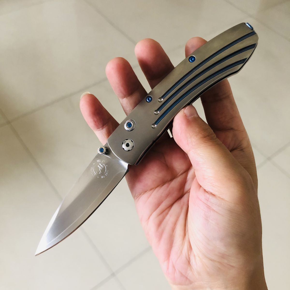 【售完】William Henry Titan Zdp-189钢 钛柄 B05 银色 2860