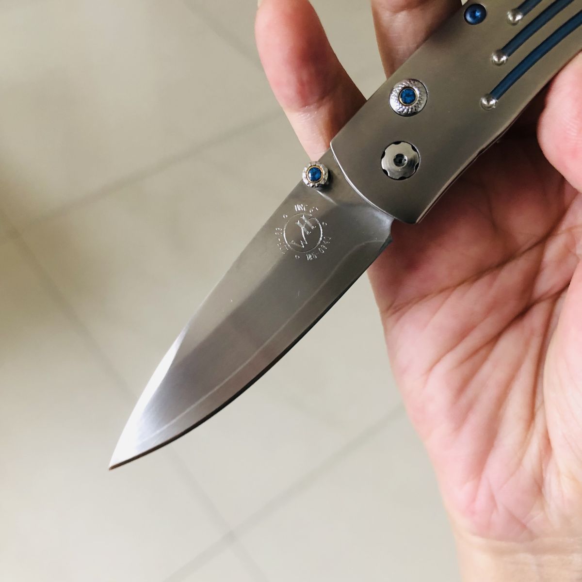 【售完】William Henry Titan Zdp-189钢 钛柄 B05 银色 2860