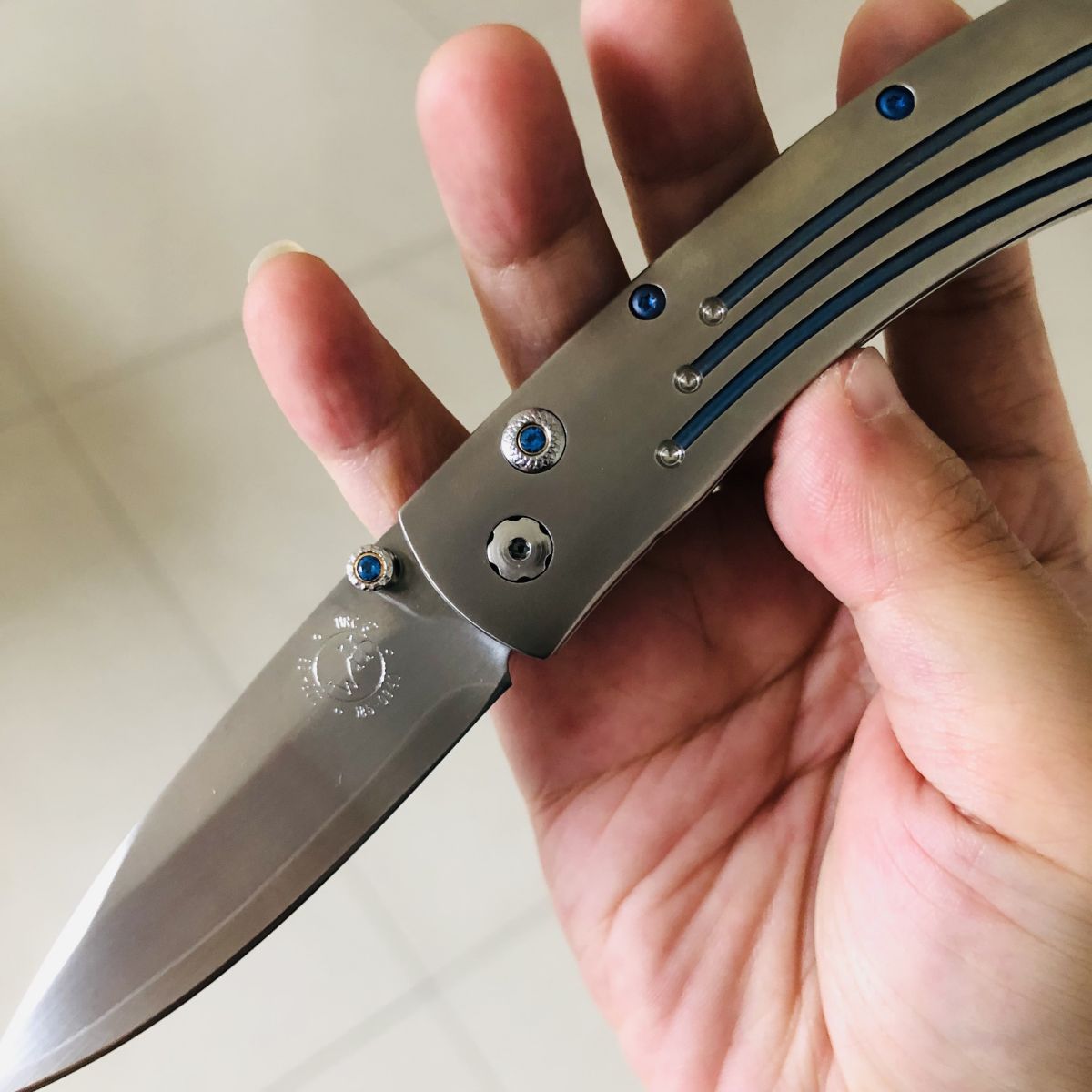 【售完】William Henry Titan Zdp-189钢 钛柄 B05 银色 2860