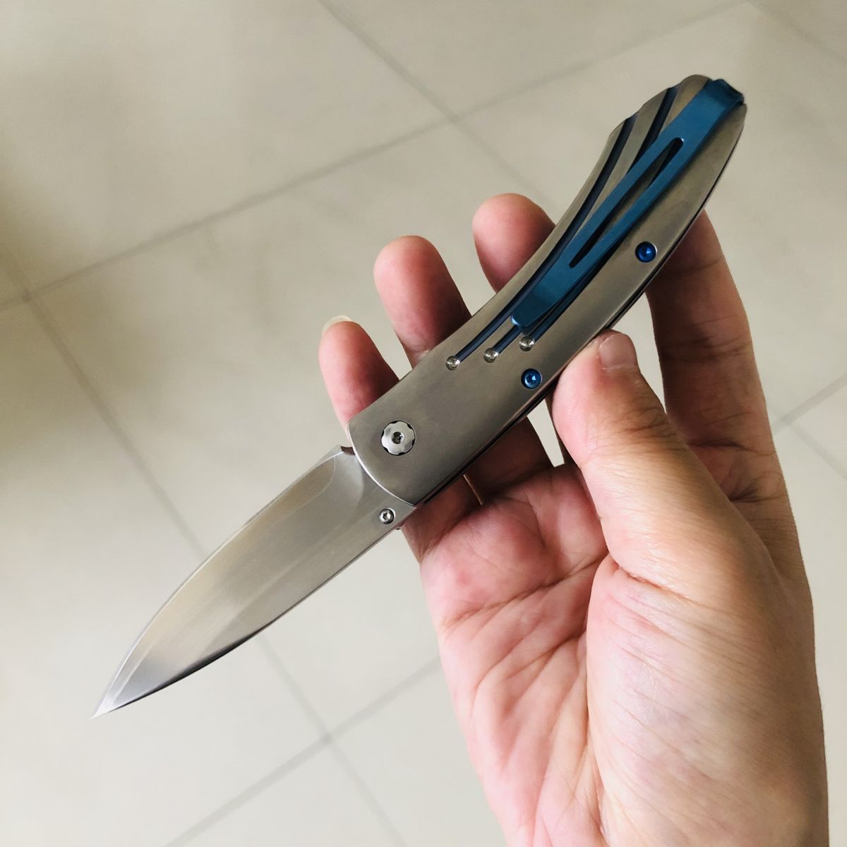 【售完】William Henry Titan Zdp-189钢 钛柄 B05 银色 2860
