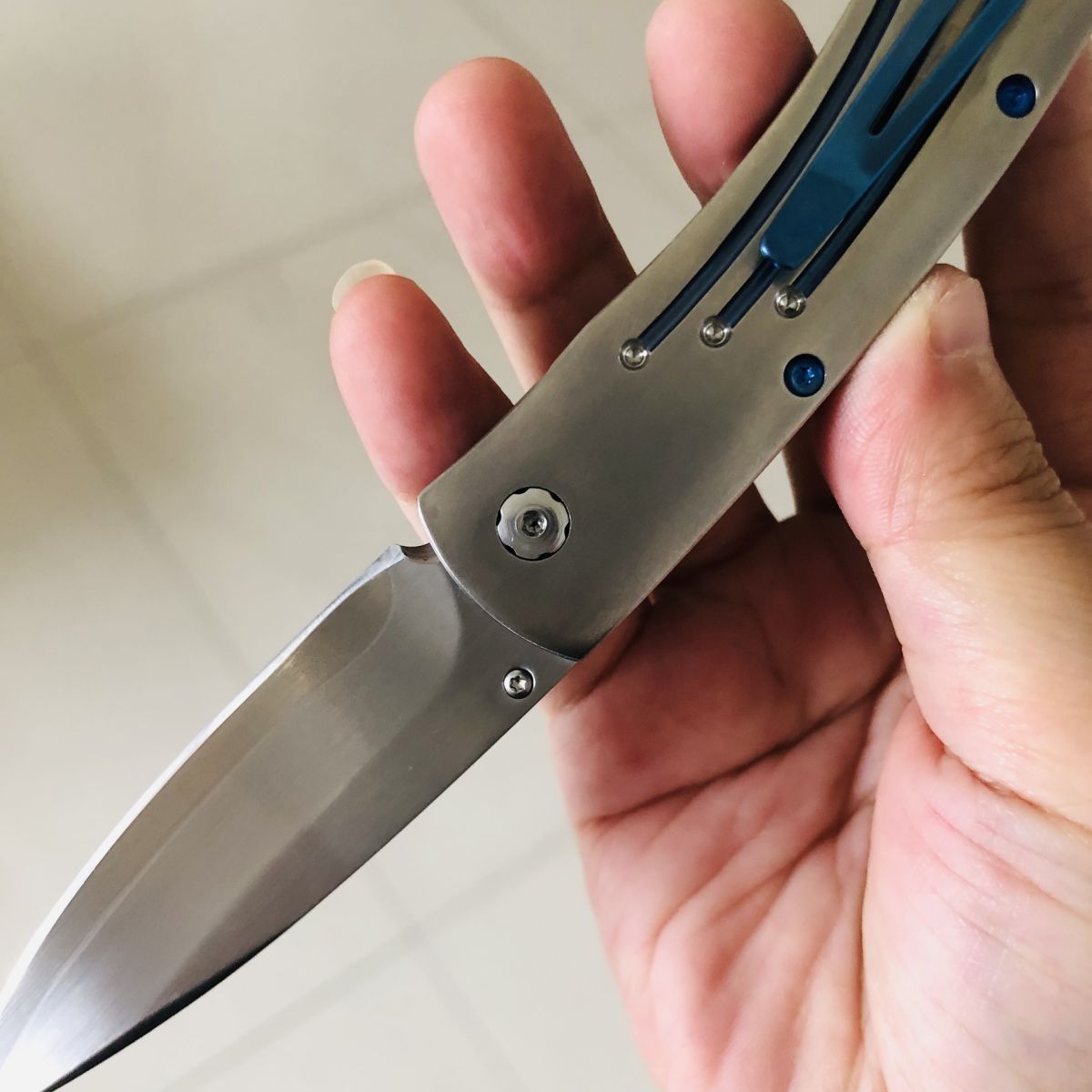 【售完】William Henry Titan Zdp-189钢 钛柄 B05 银色 2860