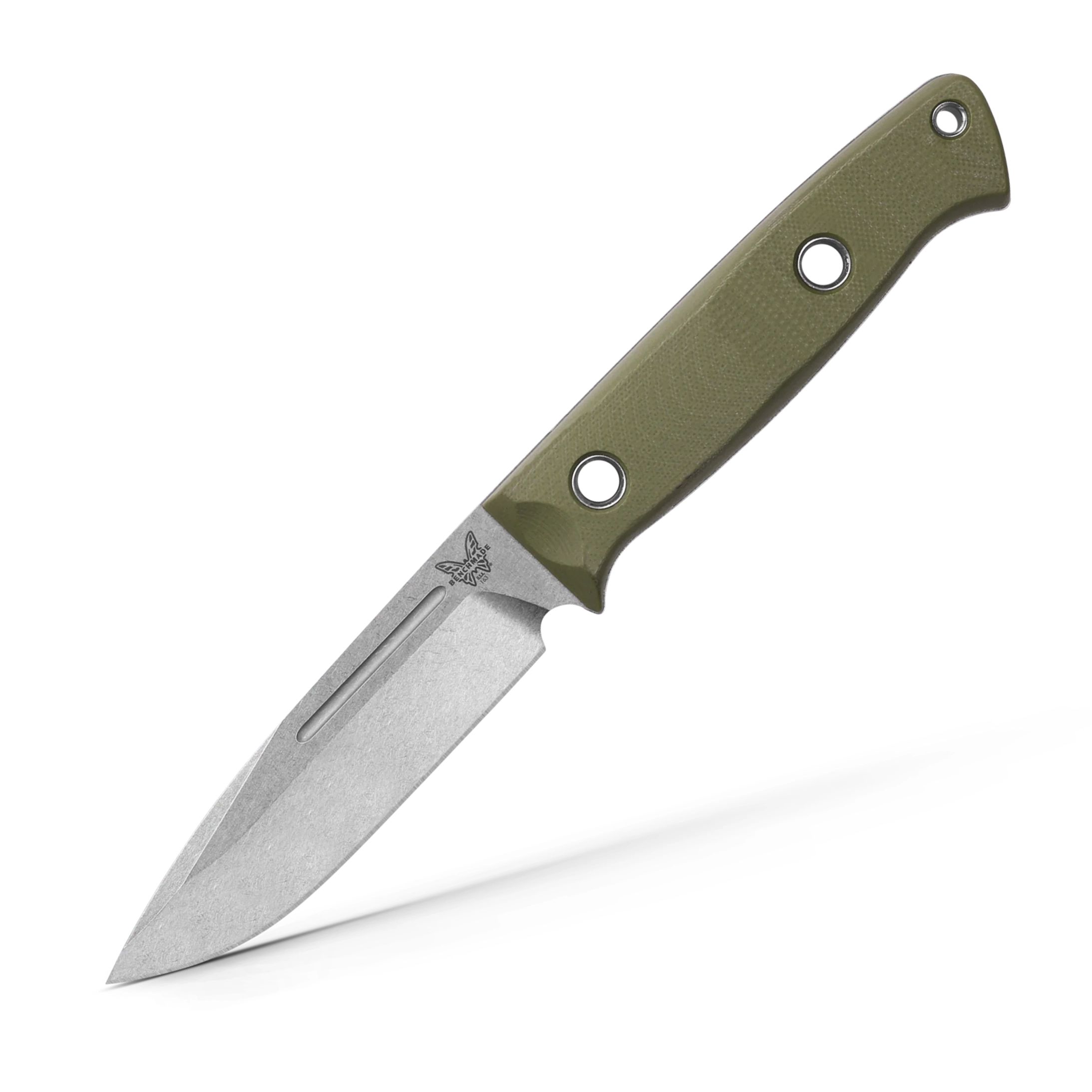 Benchmade Bushcrafter CPM-S30V钢 G10手柄 163-1 OD绿色 2680