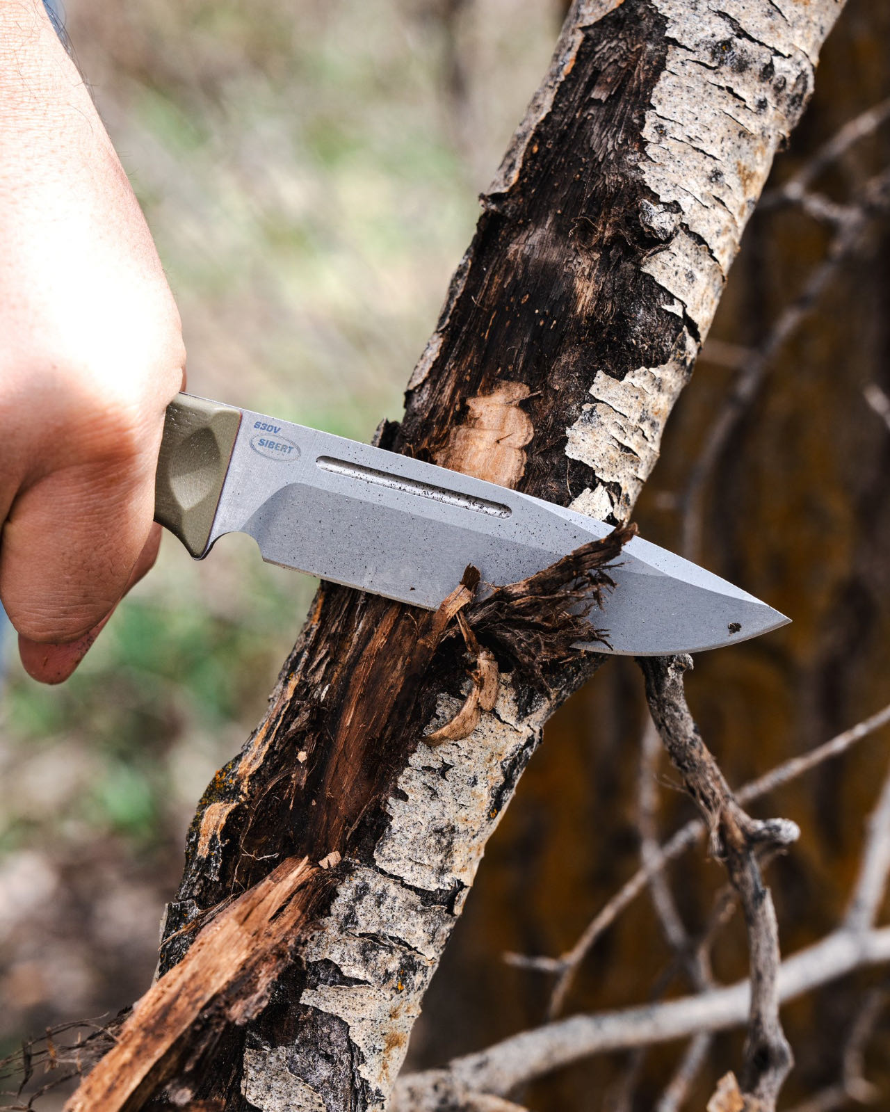 Benchmade Bushcrafter CPM-S30V钢 G10手柄 163-1 OD绿色 2680