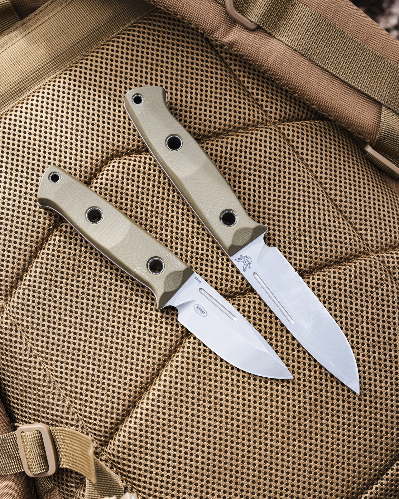 Benchmade Bushcrafter CPM-S30V钢 G10手柄 163-1 OD绿色 2680