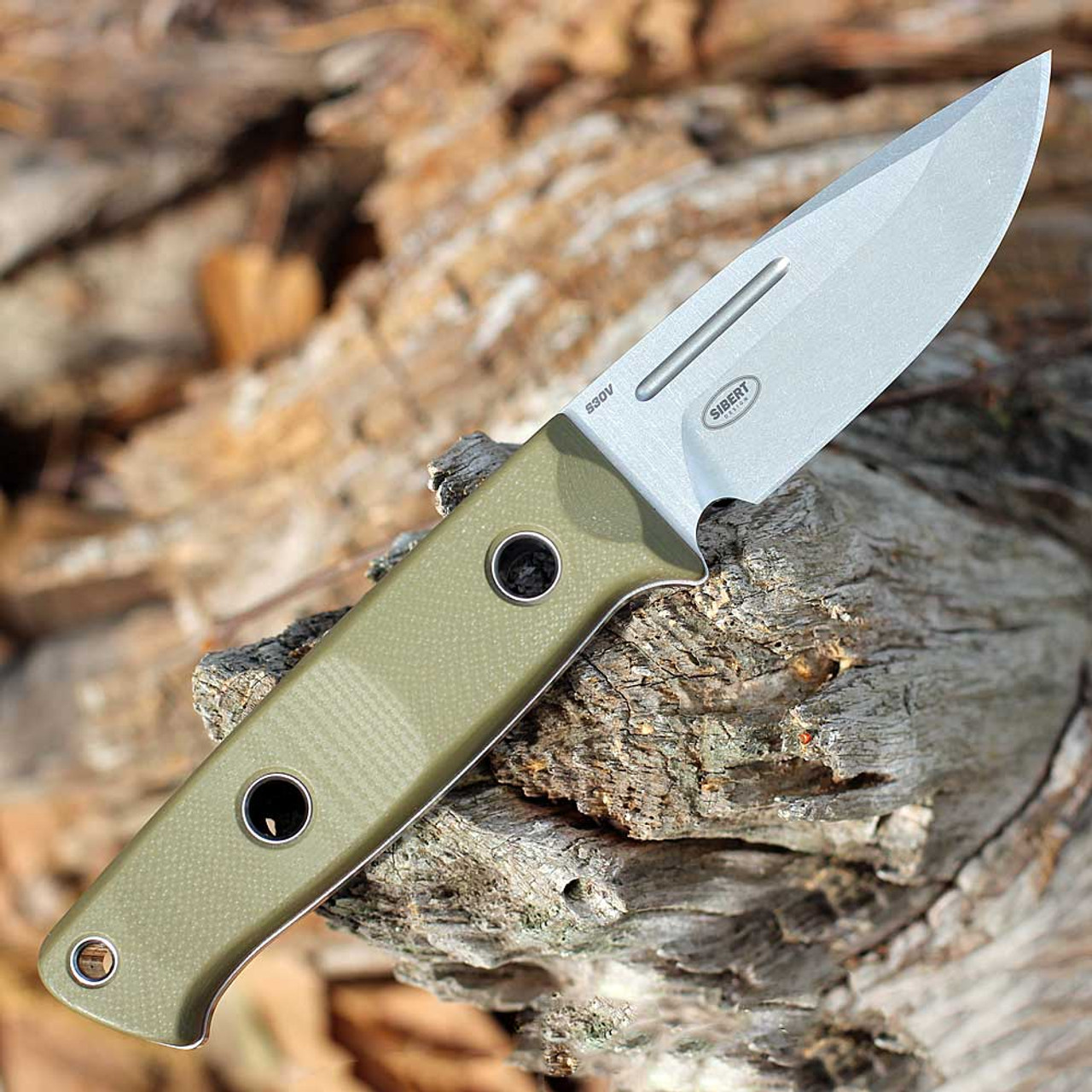 Benchmade Mini Bushcrafter CPM-S30V钢 G10手柄 165-1 OD绿色 2560