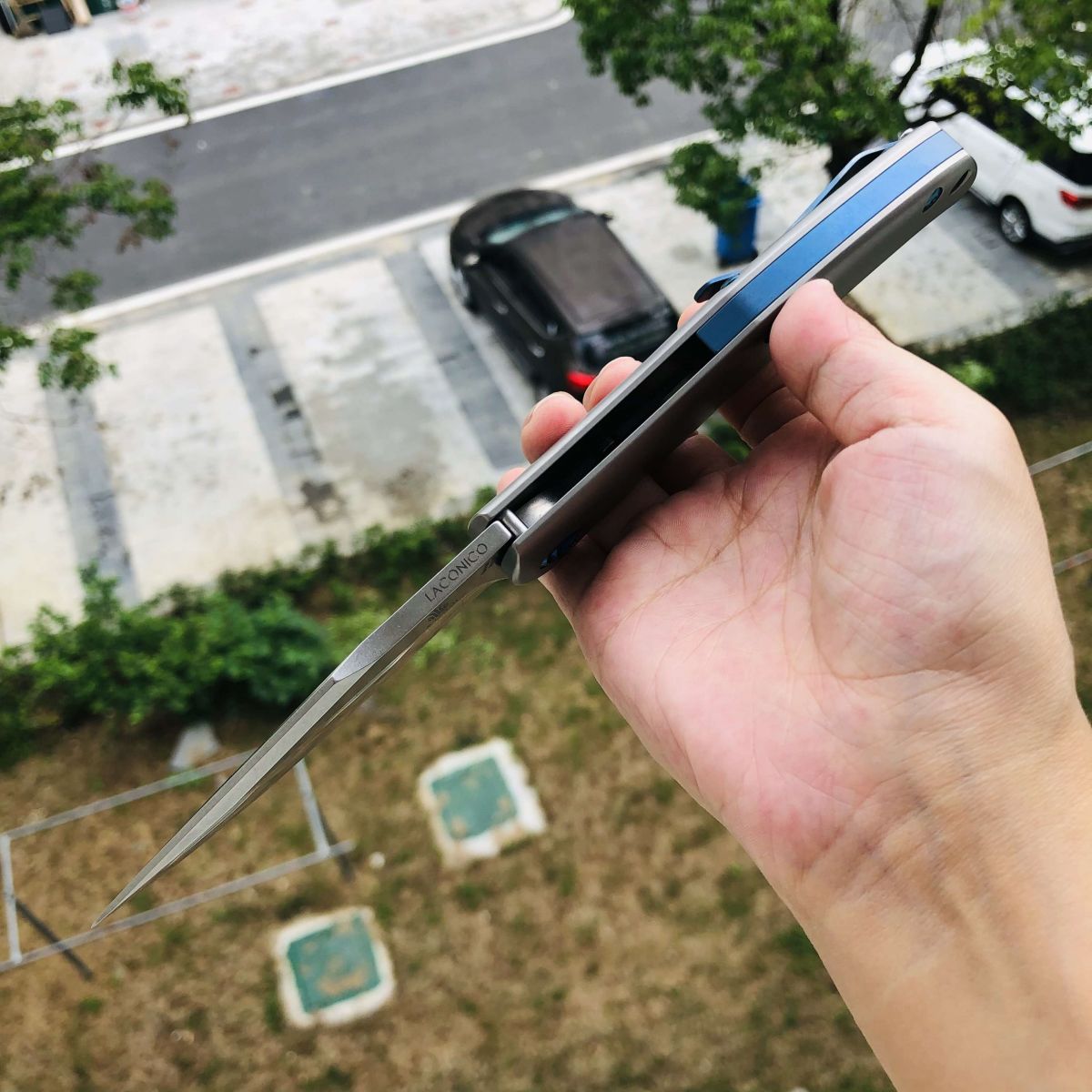 【寄售】Kizer KI4468 S35VN钢 钛合金柄 550