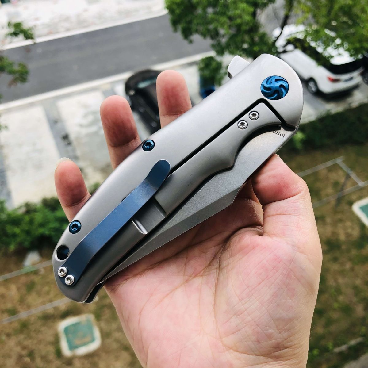 【寄售】Kizer KI4468 S35VN钢 钛合金柄 550