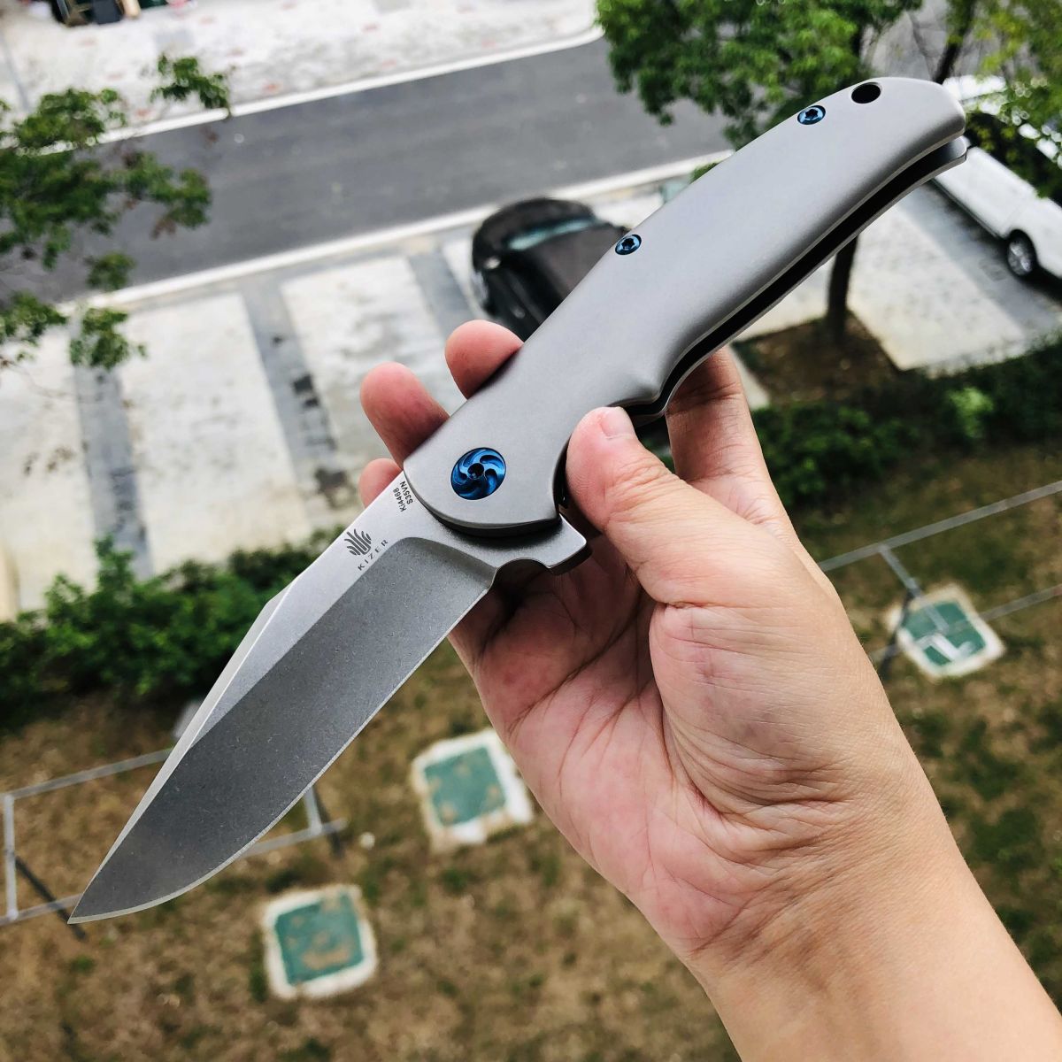 【寄售】Kizer KI4468 S35VN钢 钛合金柄 680