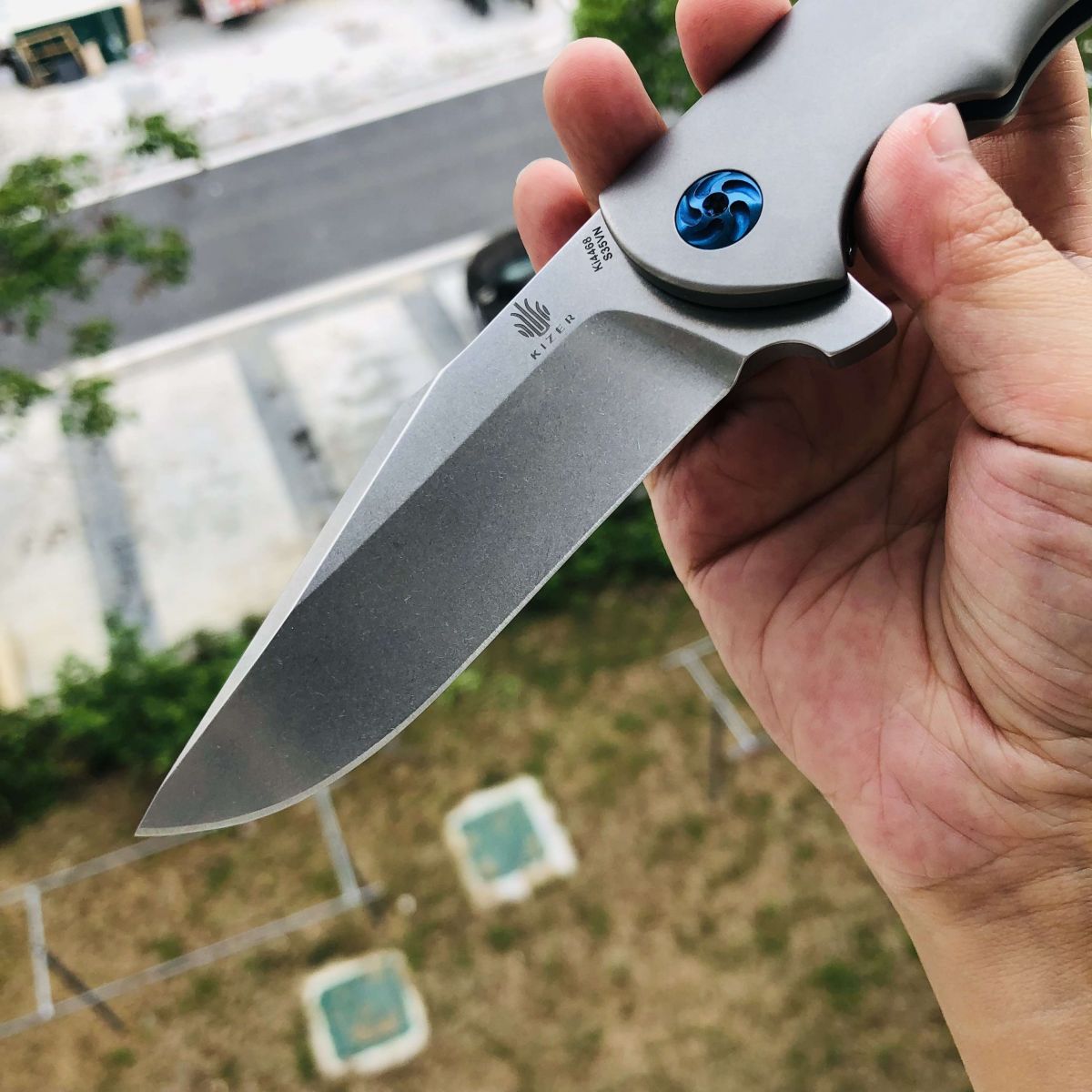 【寄售】Kizer KI4468 S35VN钢 钛合金柄 550
