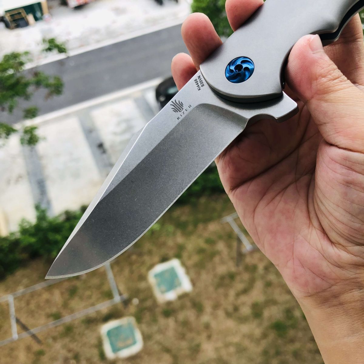 【寄售】Kizer KI4468 S35VN钢 钛合金柄 680