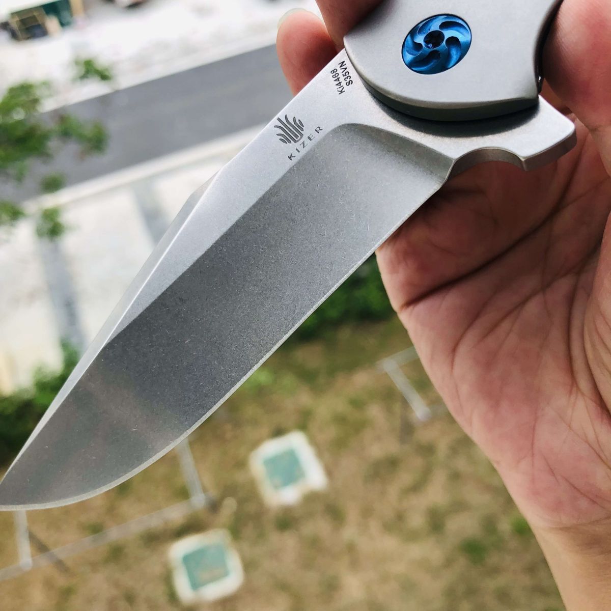 【寄售】Kizer KI4468 S35VN钢 钛合金柄 680