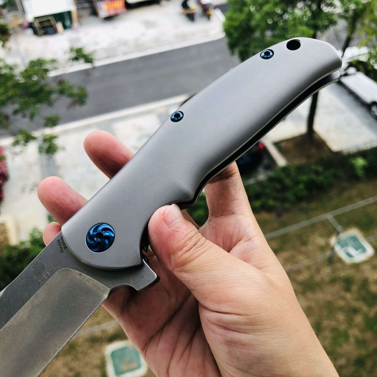 【寄售】Kizer KI4468 S35VN钢 钛合金柄 680