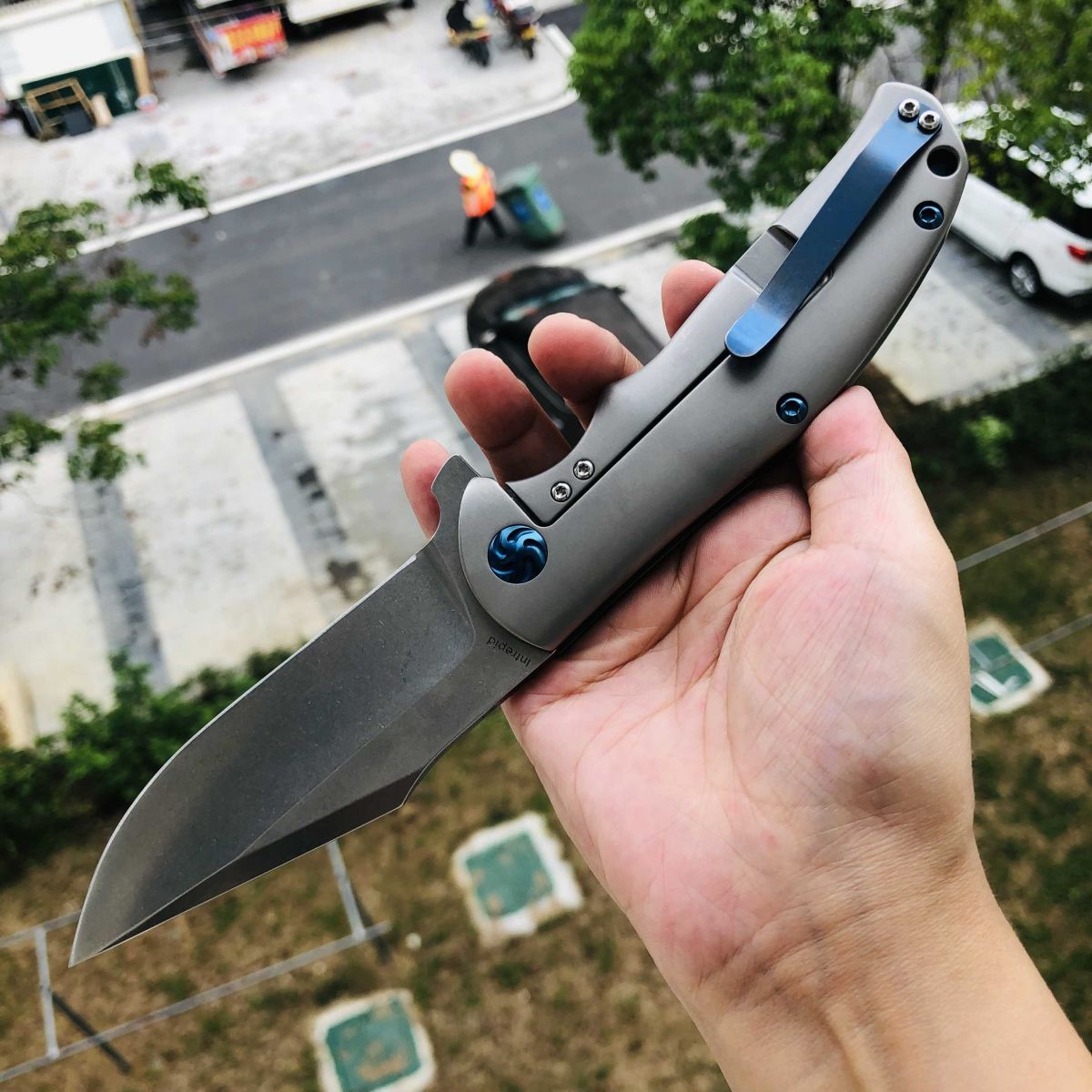 【寄售】Kizer KI4468 S35VN钢 钛合金柄 550