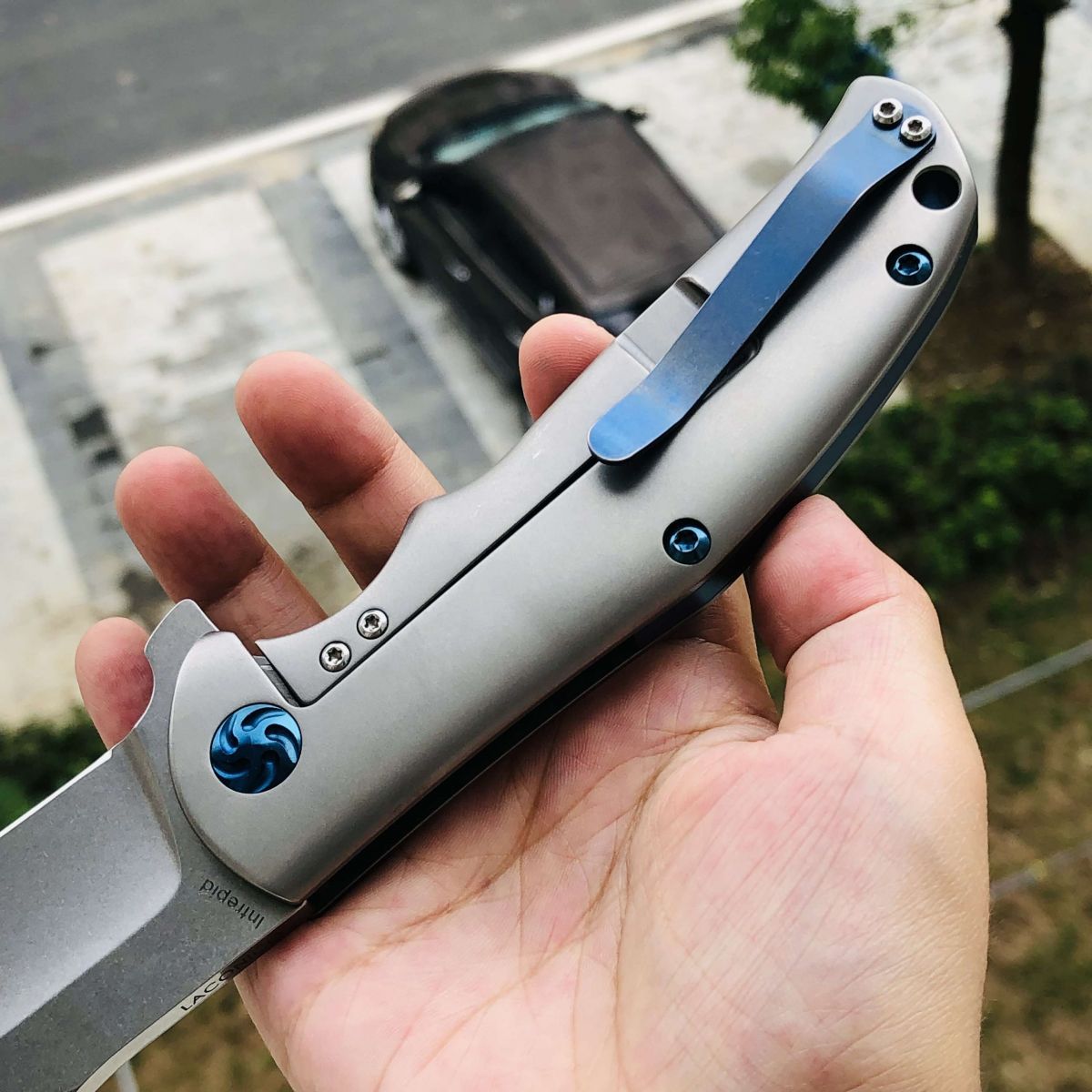 【寄售】Kizer KI4468 S35VN钢 钛合金柄 550