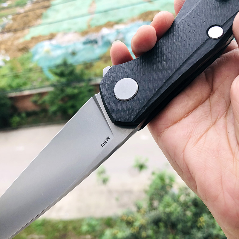 【寄售】Shirogorov Knives 111 M390刃 碳纤维柄 6800