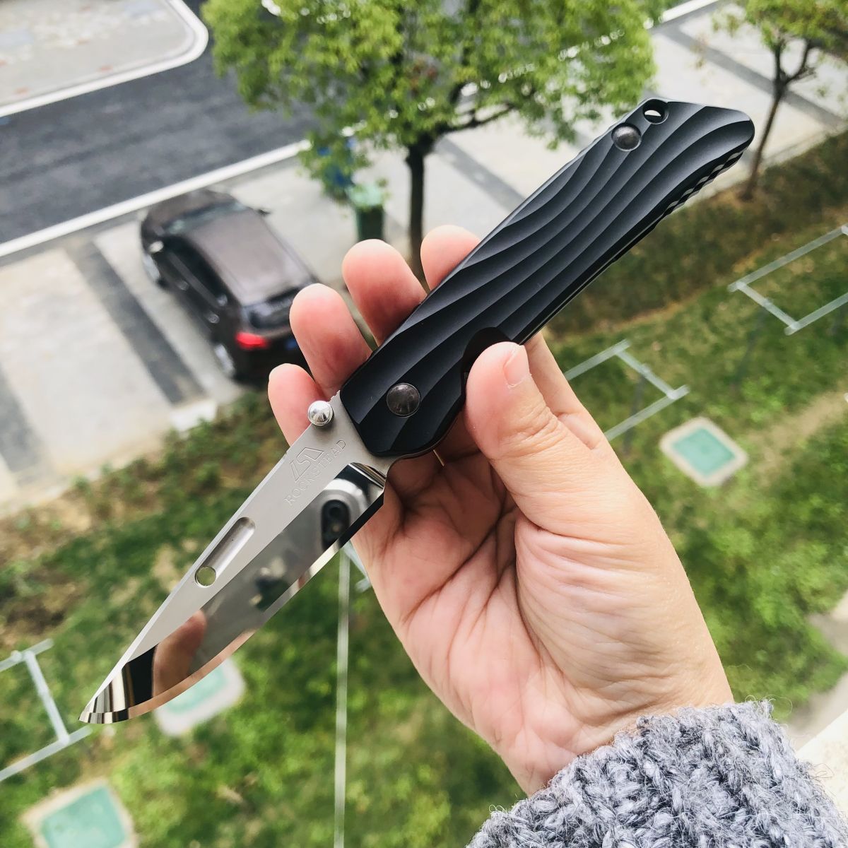 【已出】Rockstead HIZEN ZDP-189钢 铝合金柄 3500