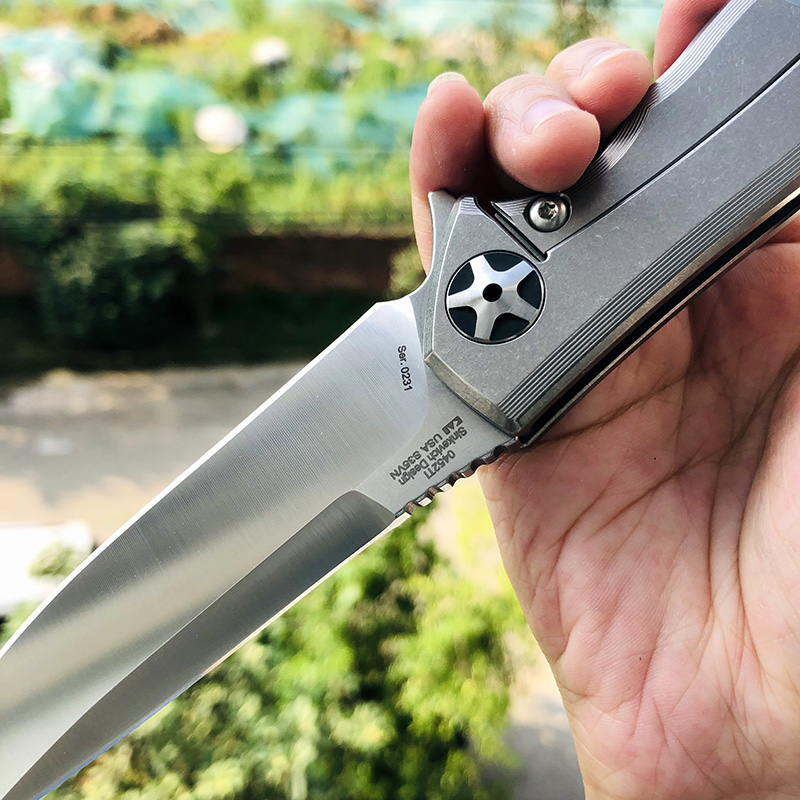 【已出】Zero Tolerance 0452TI S35VN钢 钛柄 1260