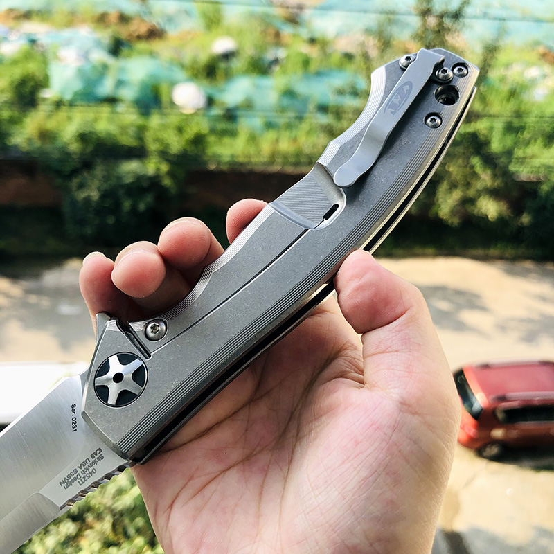 【已出】Zero Tolerance 0452TI S35VN钢 钛柄 1260