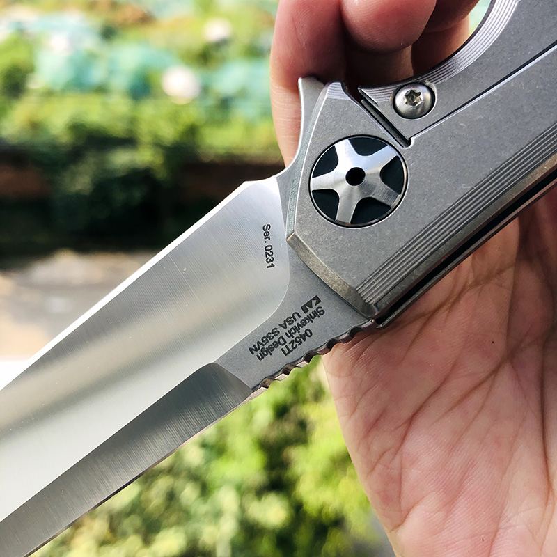 【已出】Zero Tolerance 0452TI S35VN钢 钛柄 1260