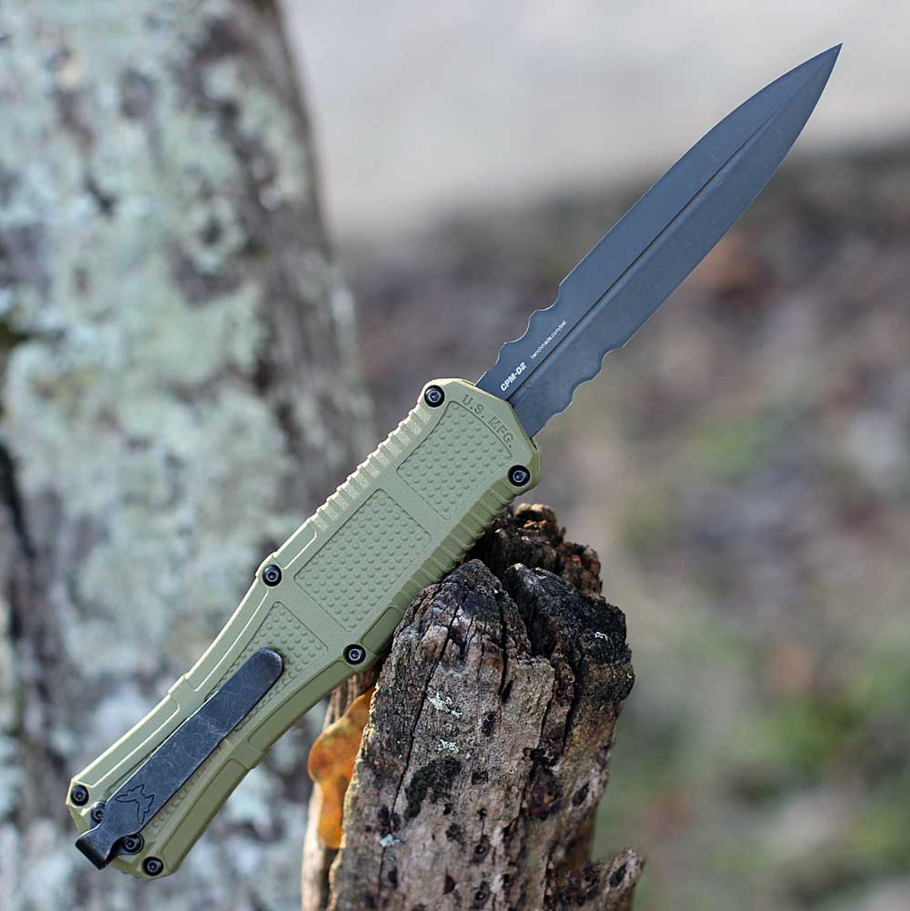 Benchmade 3370SGY-1 CPM-D2钢 尼龙柄 棕色 2650