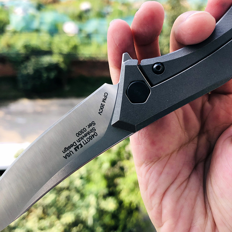 【寄售】Zero Tolerance 0460TI CPM-20CV钢 钛柄 1200