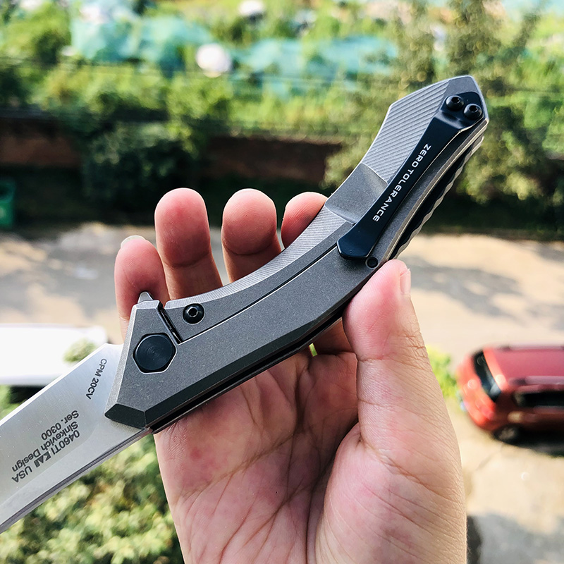 【寄售】Zero Tolerance 0460TI CPM-20CV钢 钛柄 1200