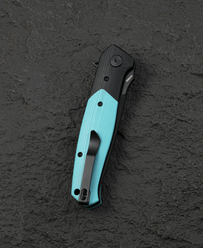 Bestech Swordfish 14C28N钢 G10柄 BG62E 蓝色 519