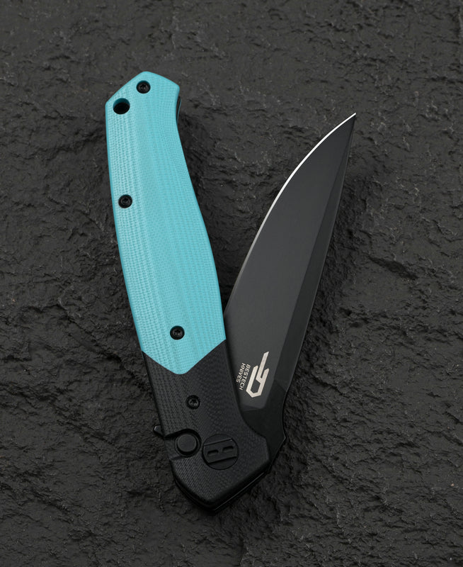 Bestech Swordfish 14C28N钢 G10柄 BG62E 蓝色 519