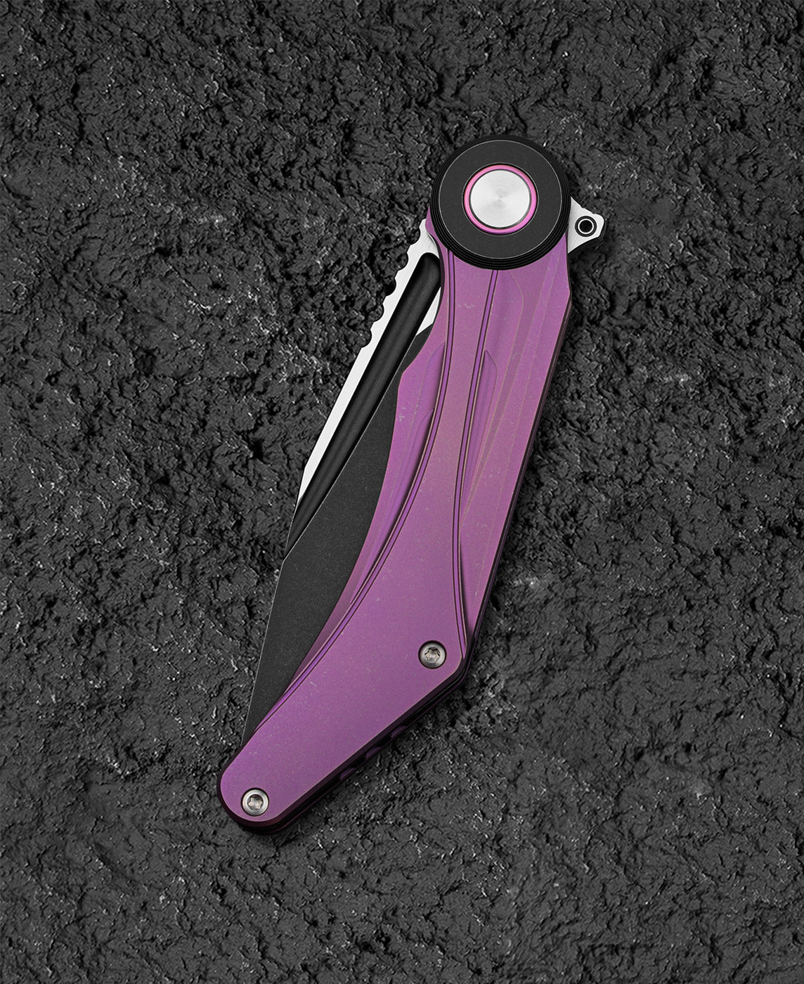 Bestech Seraph BT2403C M390刃 钛柄 紫色 2160