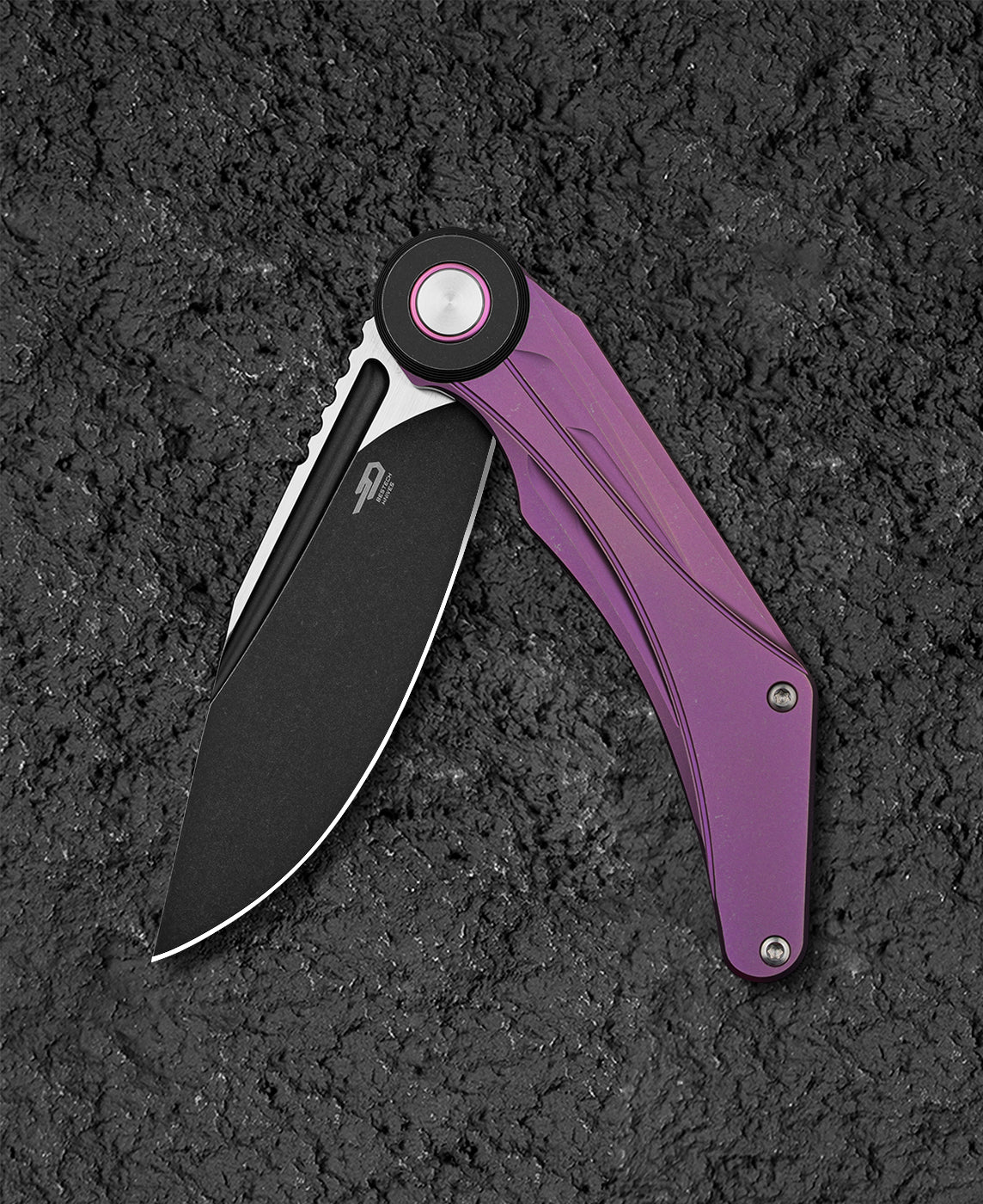 Bestech Seraph BT2403C M390刃 钛柄 紫色 2160