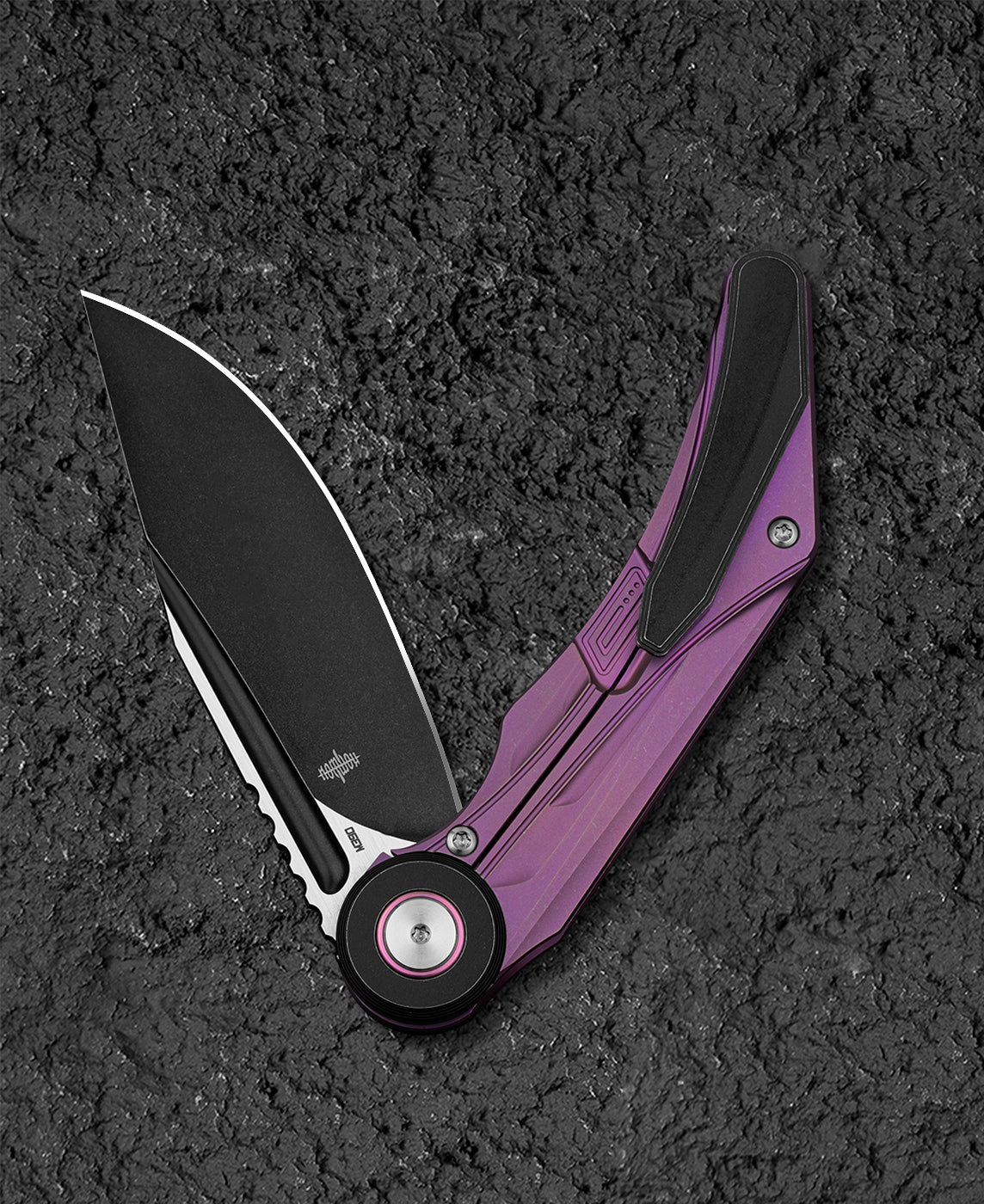 Bestech Seraph BT2403C M390刃 钛柄 紫色 2160