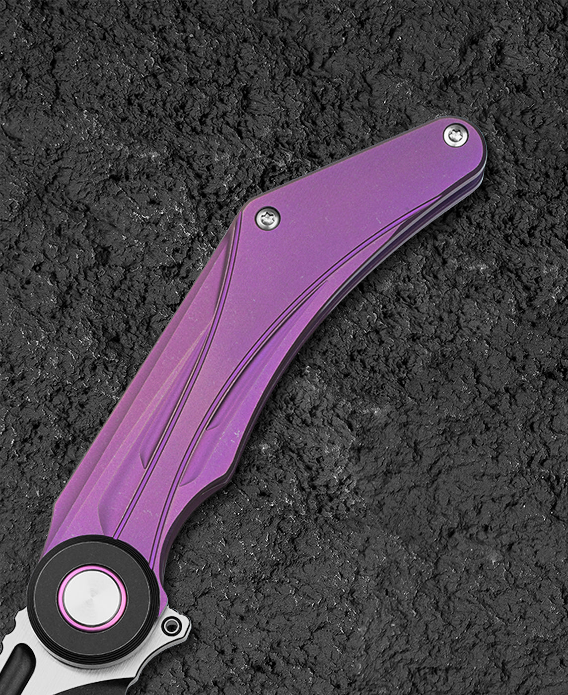 Bestech Seraph BT2403C M390刃 钛柄 紫色 2160