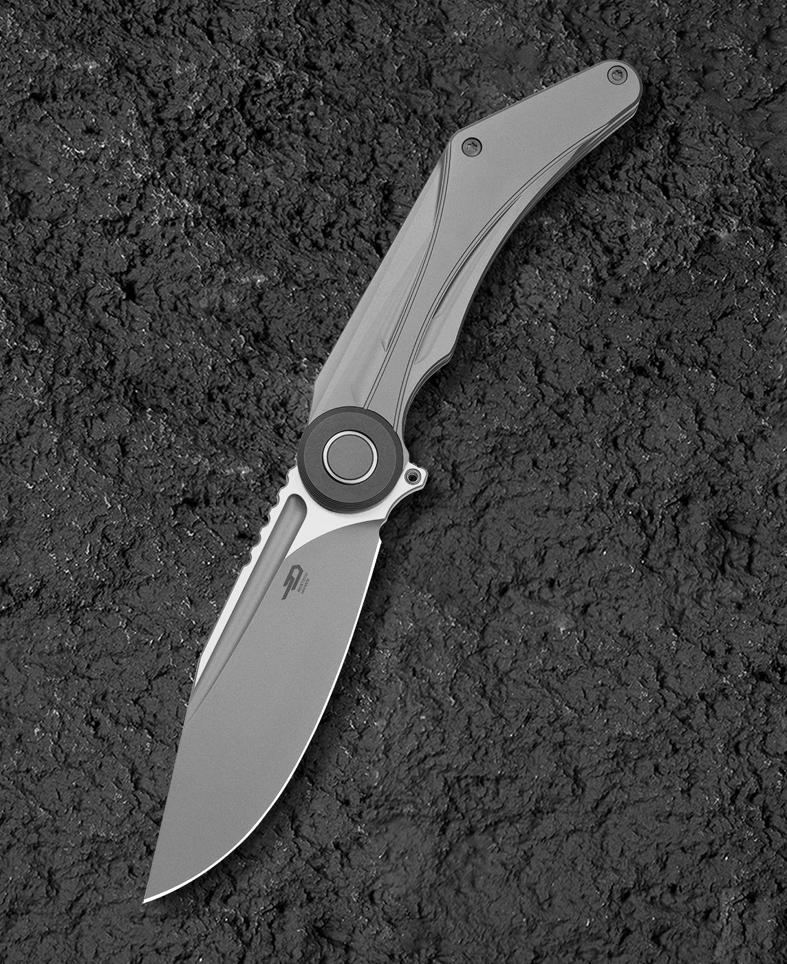 Bestech Seraph BT2403A M390刃 钛柄 灰色 2160