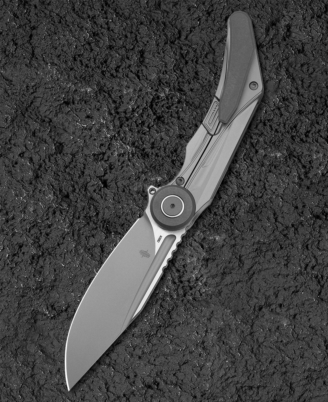 Bestech Seraph BT2403A M390刃 钛柄 灰色 2160