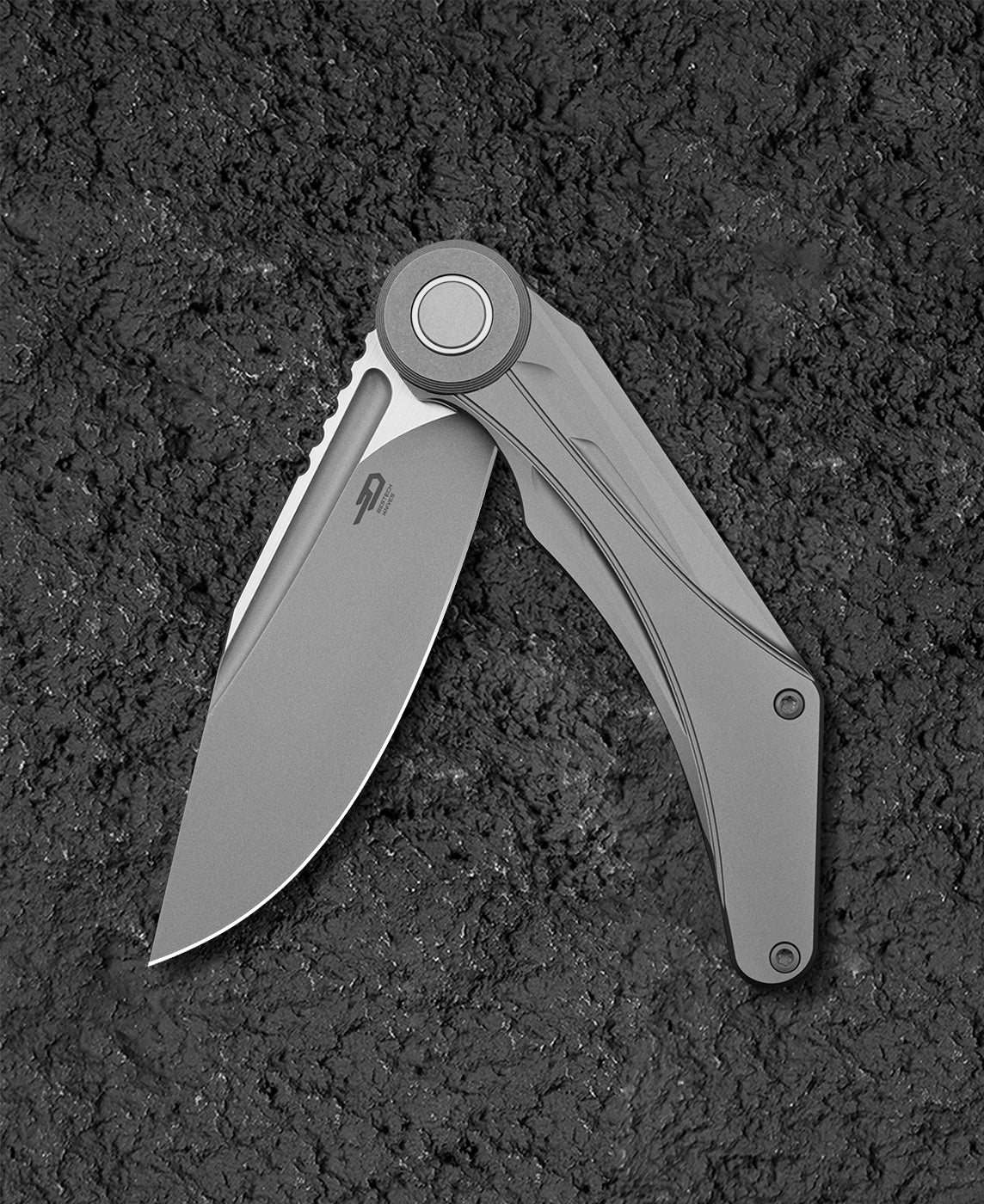 Bestech Seraph BT2403A M390刃 钛柄 灰色 2160