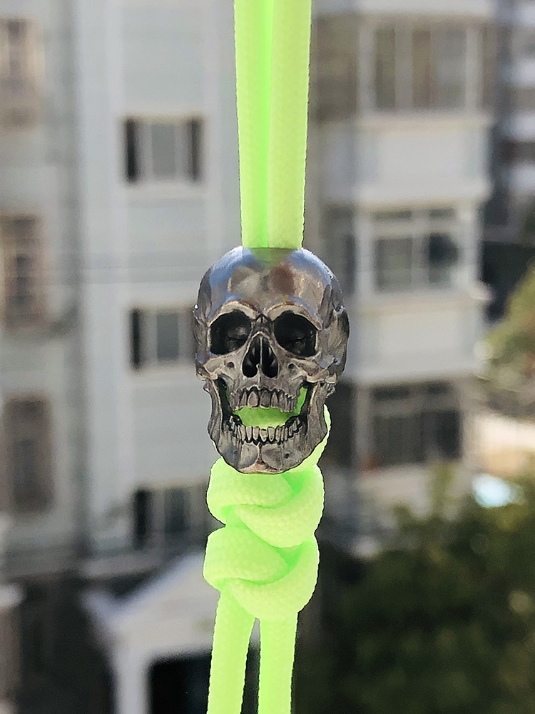 SnakeSword 925银骷髅刀坠挂件饰品手工品 ①
