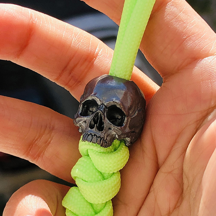 SnakeSword 925银骷髅刀坠挂件饰品手工品 ②