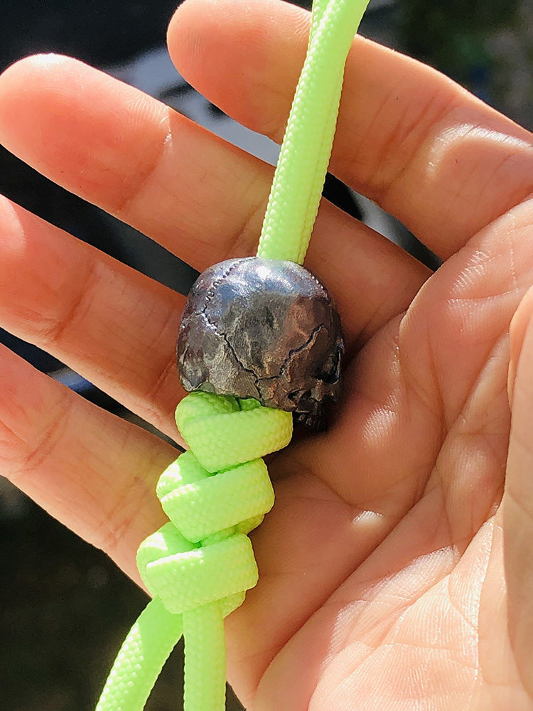 SnakeSword 925银骷髅刀坠挂件饰品手工品 ②