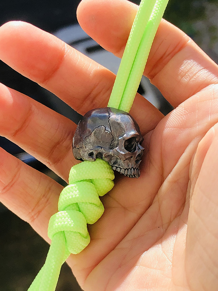 SnakeSword 925银骷髅刀坠挂件饰品手工品 ②