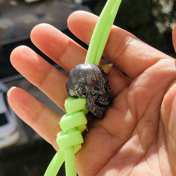 SnakeSword 925银骷髅刀坠挂件饰品手工品 ③