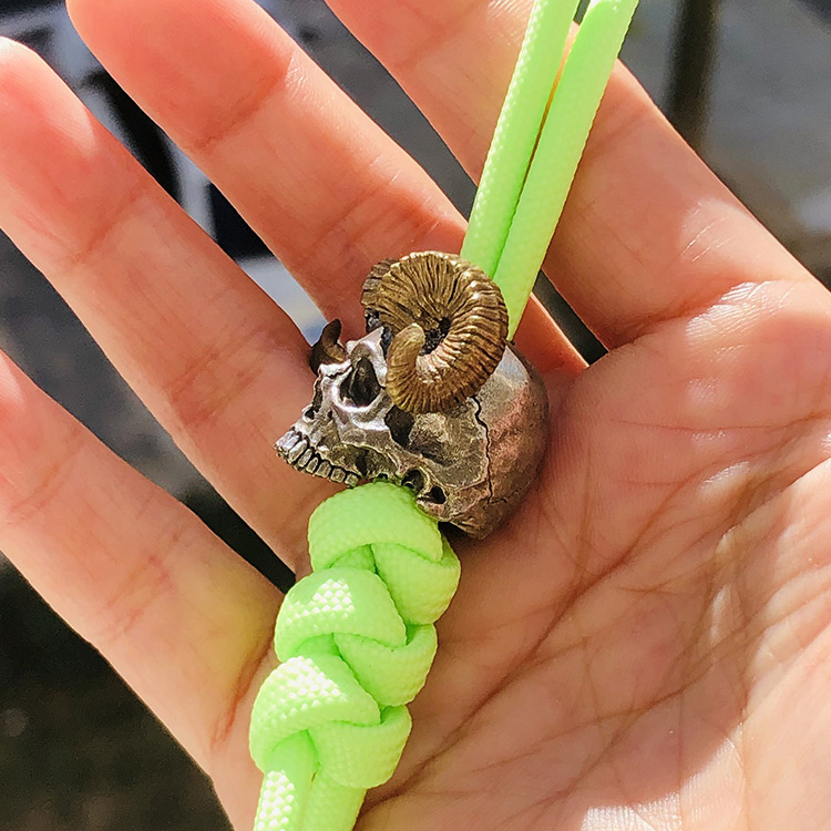 SnakeSword 925银骷髅刀坠挂件饰品手工品 ⑤