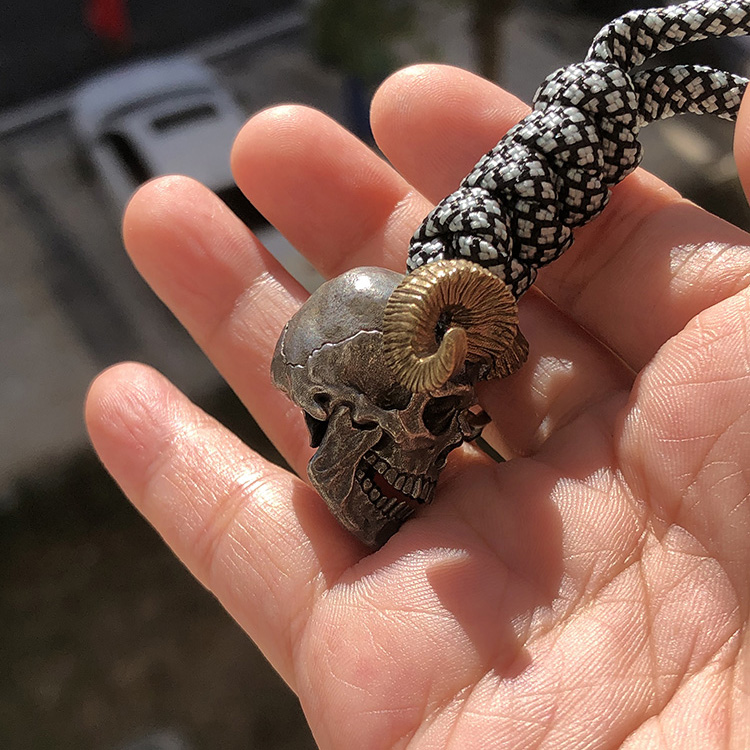 SnakeSword 925银骷髅刀坠挂件饰品手工品 ⑥