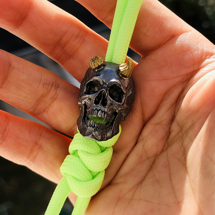 SnakeSword 925银骷髅刀坠挂件饰品手工品 ⑦