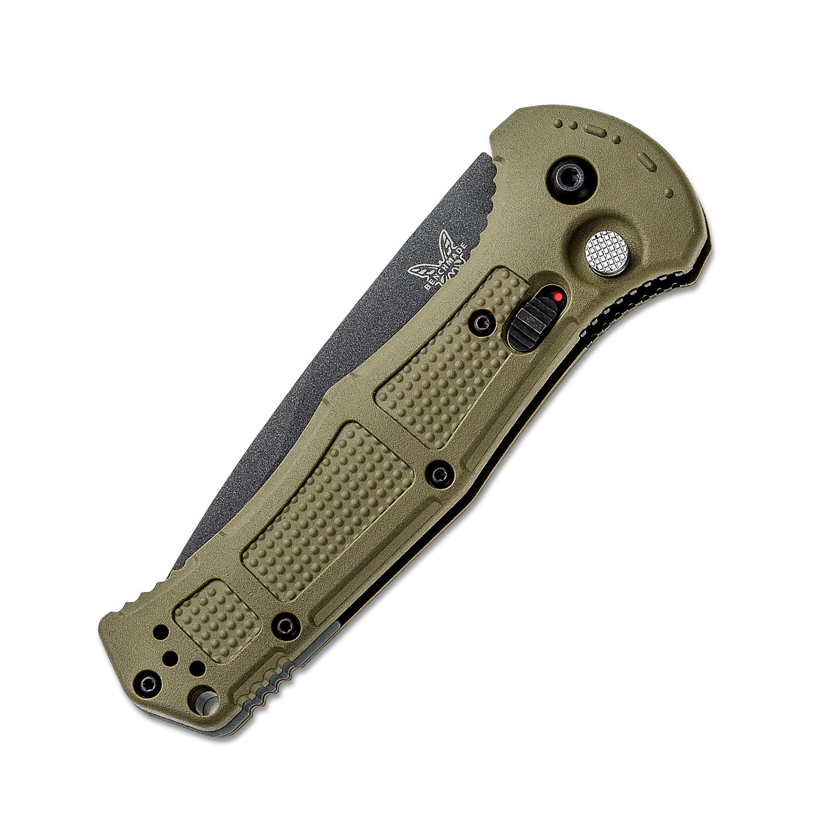 Benchmade Claymore CPM-D2钢 尼龙柄 AUTO版本 9070SBK-1OD绿色 1680