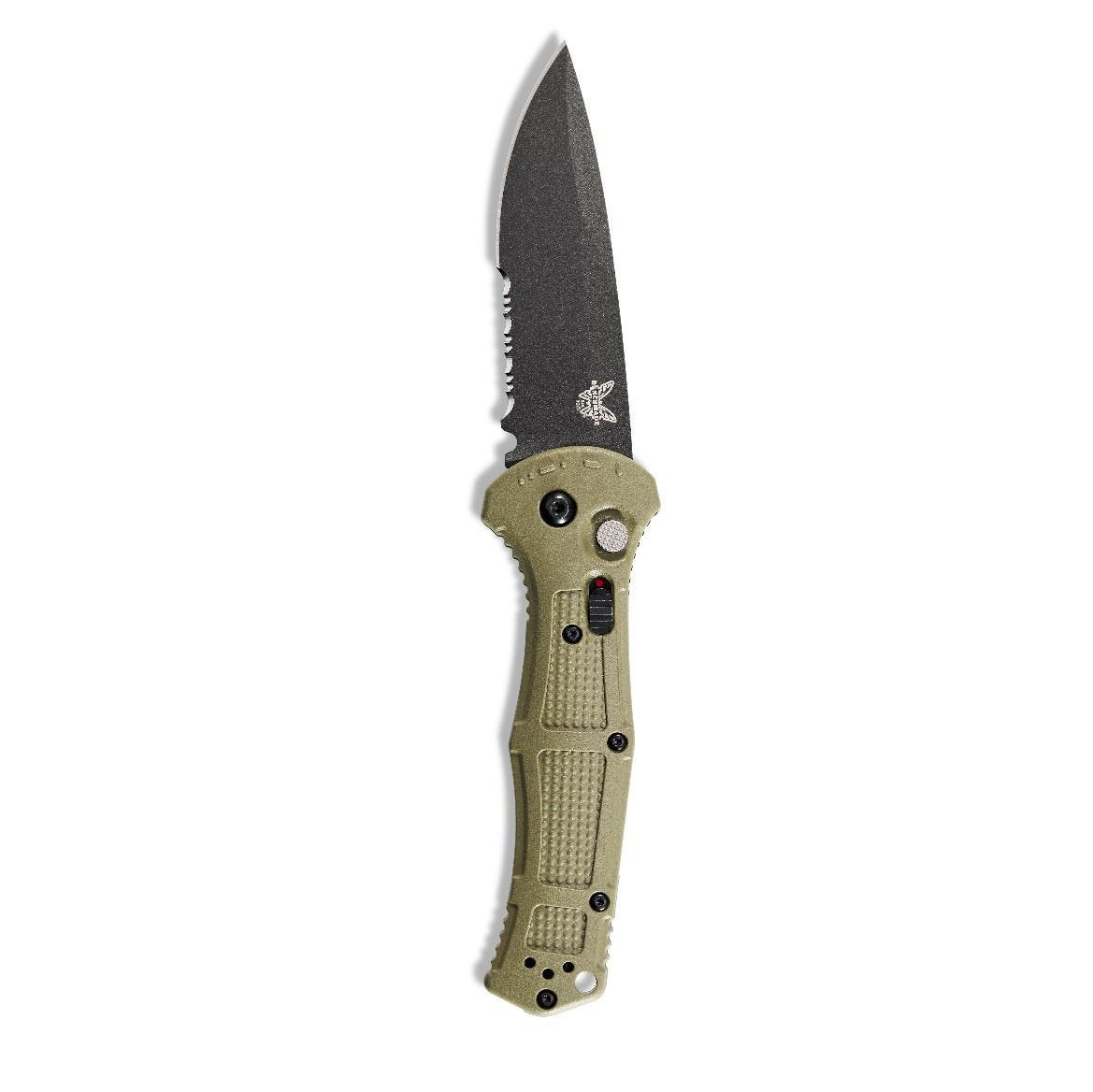 Benchmade Claymore CPM-D2钢 尼龙柄 AUTO版本 9070SBK-1 OD绿色 1680