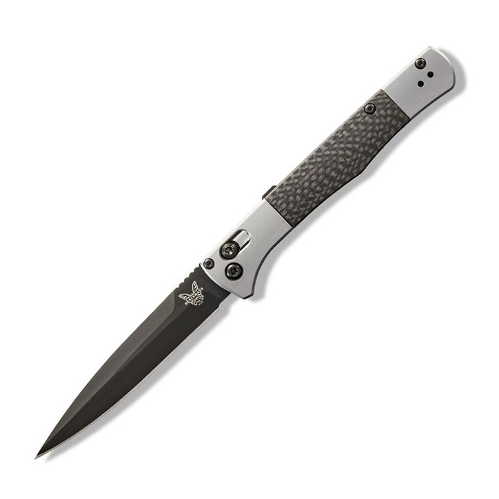 Benchmade CPM-90V钢 碳纤维+铝柄  Auto版本 4170BK 2760