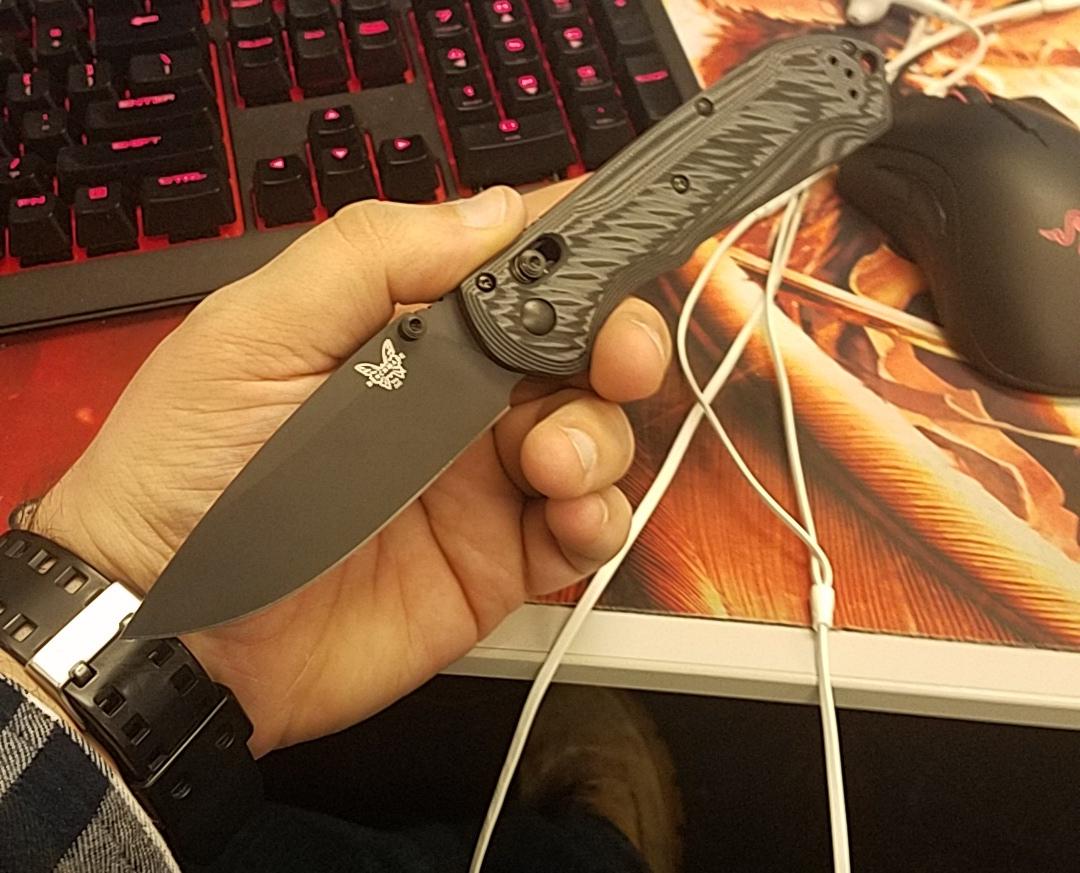 Benchmade CPM-M4钢 G10柄 560bk-1 灰色 1800