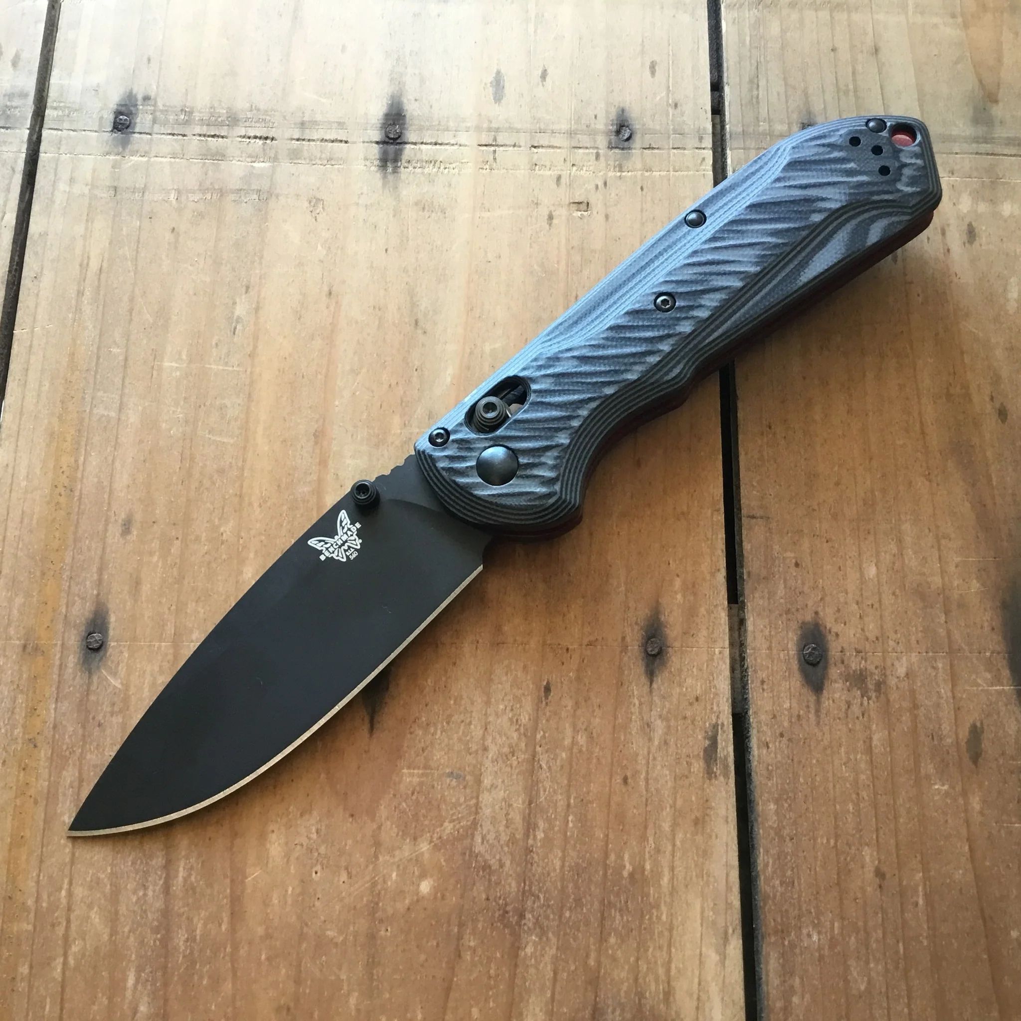 Benchmade CPM-M4钢 G10柄 560bk-1 灰色 1800